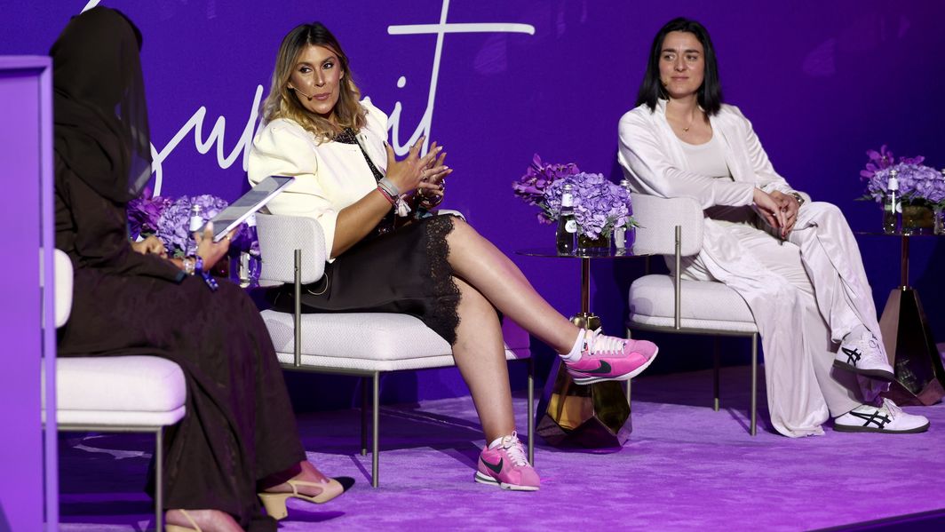4_Marion Bartoli_Ons Jabeur_Womens Health Summit_Getty