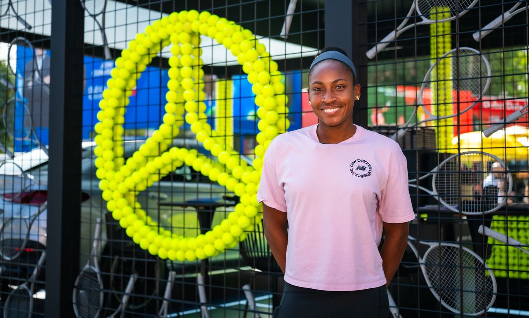 Coco Gauff Mercedes Benz Dubai 3
