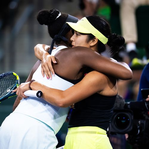 Alexandra Eala and Coco Gauff, Indian Wells 2026
