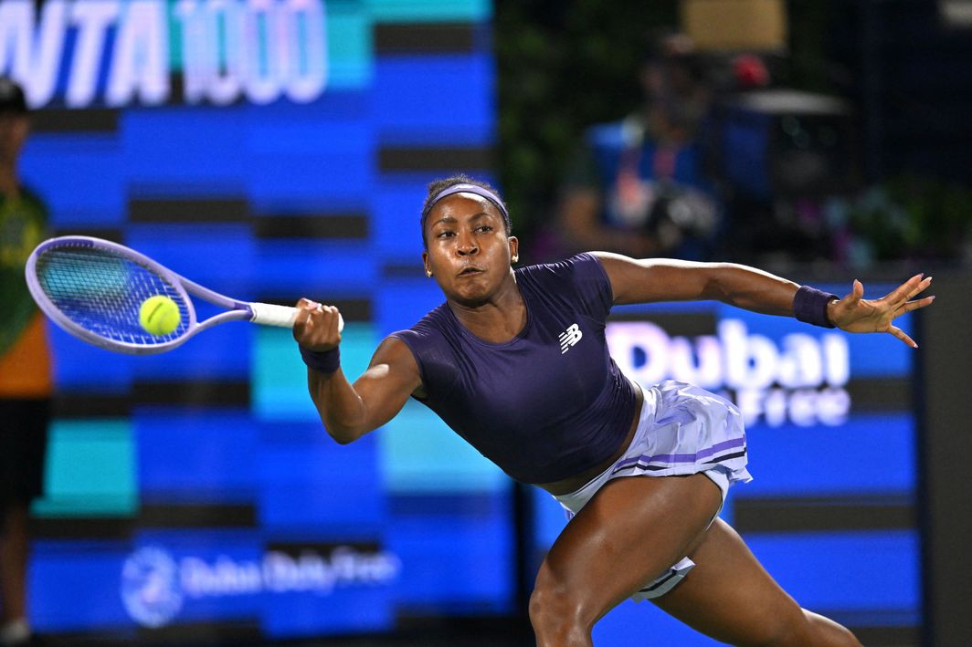Coco Gauff, Dubai 2026
