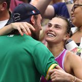 aryna sabalenka Georgios Frangulis us open 2024