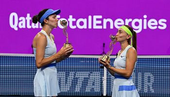 Anna Danilina and Aleksandra Krunic, Doha 2026
