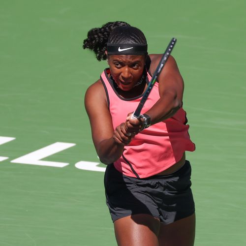 Hailey Baptiste, 2026 Indian Wells R2 (Getty)