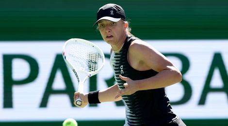 Iga Swiatek, 2026 IW R2 (Getty)