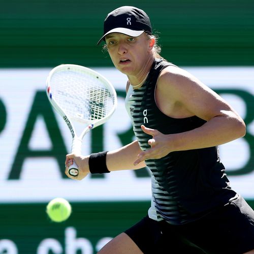 Iga Swiatek, 2026 IW R2 (Getty)